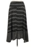 Apt. 9 Chevron-herringbone Black Casual Skirt Size M - photo 2