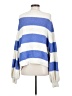 Free People Stripes Blue Pullover Sweater Size S - photo 2
