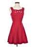 BCBGMAXAZRIA Hearts Red Cocktail Dress Size 2 - photo 1