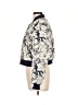 Steve Madden 100% Polyester Print Ivory Jacket Size L - photo 5