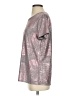 Kaari Blue Metallic Silver Short Sleeve T-Shirt Size S - photo 5