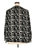 Max Studio 100% Polyester Animal Print Black Long Sleeve Blouse Size 2X - photo 2
