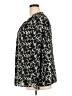 Max Studio 100% Polyester Animal Print Black Long Sleeve Blouse Size 2X - photo 5