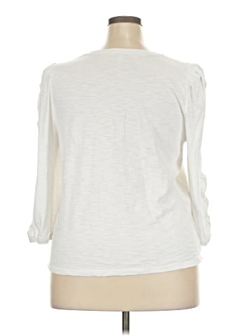 Crown & Ivy 3/4 Sleeve Top (view 2)
