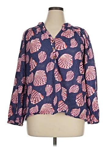 Lilly Pulitzer Long Sleeve Blouse (view 1)