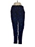 Barneys New York 100% Silk Print Blue Silk Pants Size S - photo 1