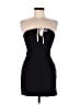 Zara Solid Black Cocktail Dress Size M - photo 1