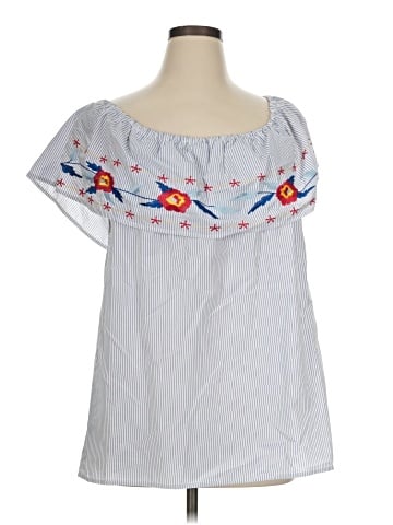 Falls Creek Short Sleeve Blouse (view 1)