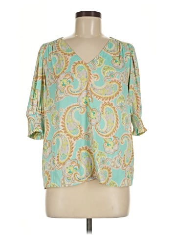Sigrid Olsen 3/4 Sleeve Blouse (view 1)
