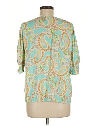 Sigrid Olsen 3/4 Sleeve Blouse (view 2)