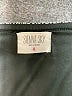 Sienna Sky 100% Polyester Chevron-herringbone Silver Casual Skirt Size M - photo 4
