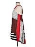 Milly 100% Polyester Graphic Red Casual Dress Size 6 - photo 5