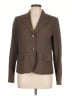 Rafaella Tweed Brown Blazer Size 12 - photo 1