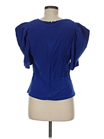Scoop Short Sleeve Blouse (view 2)