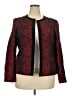 Kasper Print Red Blazer Size 18 - photo 1