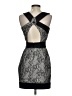 Reiss 100% Polyester Black Cocktail Dress Size 2 - photo 2