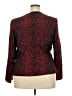 Kasper Print Red Blazer Size 18 - photo 2