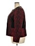 Kasper Print Red Blazer Size 18 - photo 5