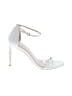 Stuart Weitzman White Sandals Size 10 - photo 1
