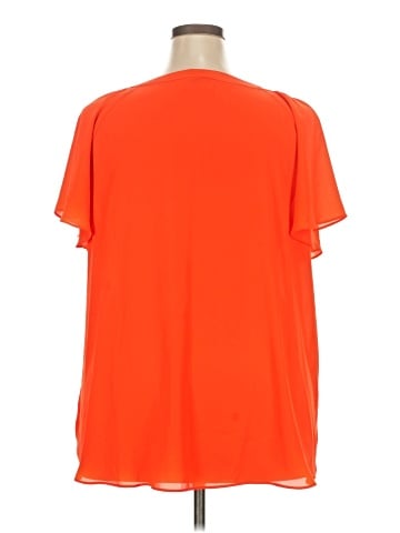 Worthington Short Sleeve Blouse (view 2)