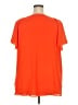 Worthington 100% Polyester Orange Short Sleeve Blouse Size 2X - photo 2