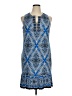 Studio One Paisley Blue Casual Dress Size XL (petite) - photo 1