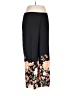 Chico's Floral Black Casual Pants Size Lg (2.5) - photo 1