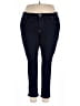 Levi's Solid Blue Jeggings Size 22W - photo 1