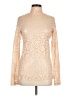 Moda International Ivory Long Sleeve Blouse Size L - photo 1