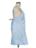 Elodie 100% Cotton Blue Sleeveless Top Size M - photo 4