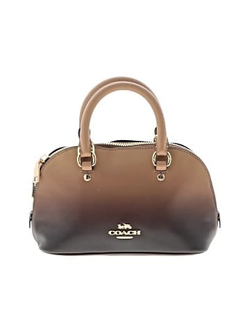 Coach Factory Leather Satchel (view 1)