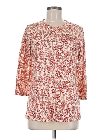 Lomon 3/4 Sleeve Blouse (view 1)