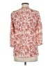Lomon Red 3/4 Sleeve Blouse Size M - photo 2