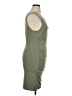 Leith Solid Green Cocktail Dress Size XL - photo 4