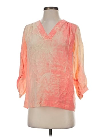 Diane von Furstenberg 3/4 Sleeve Silk Top (view 1)