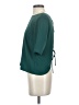 Amanda Uprichard 100% Polyester Teal Short Sleeve Top Size S - photo 5