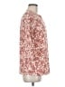 Lomon Red 3/4 Sleeve Blouse Size M - photo 4