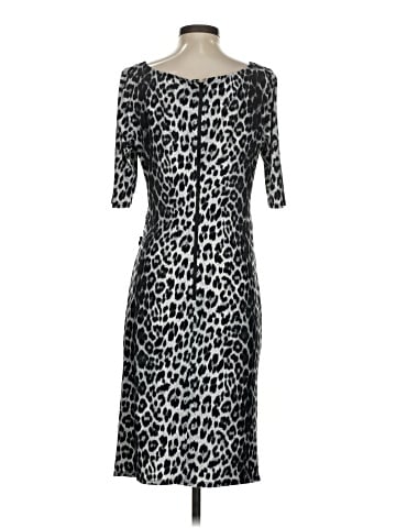 Pink Tartan Cocktail Dress (view 2)