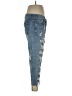 Gypsy Junkies 100% Cotton Hearts Blue Jeans Size L - photo 4