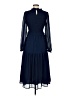 Unbranded 100% Polyester Blue Casual Dress Size M - photo 2