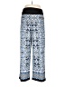 Apt. 9 Print Blue Casual Pants Size L - photo 1