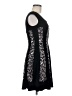 Connected Apparel Graphic Black Cocktail Dress Size 6 (petite) - photo 4