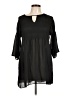 Roaman's Black Casual Dress Size 12 - photo 1
