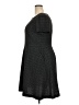 Ann Taylor LOFT Chevron-herringbone Black Casual Dress Size 18 - photo 5