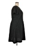 Ann Taylor LOFT Chevron-herringbone Black Casual Dress Size 18 - photo 4