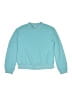 Z by Zella Solid Teal Blue Sweatshirt Size 10 - photo 1