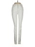 Express Metallic Ivory Jeggings Size 2R - photo 1