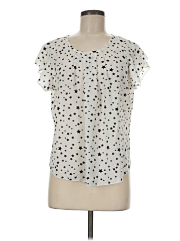 NY Invasion Short Sleeve Blouse (view 1)