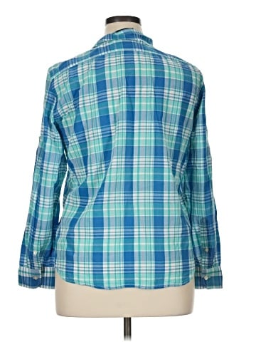 Lauren Jeans Co. Long Sleeve Button-Down Shirt (view 2)