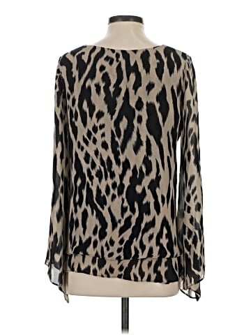 Parker 3/4 Sleeve Silk Top (view 2)